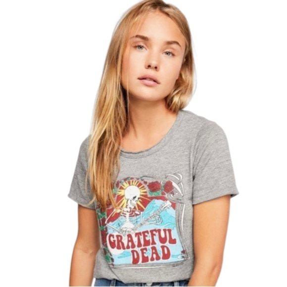 Chaser x Free People Grateful Dead Graphic Band Tee - Picture 2 of 15